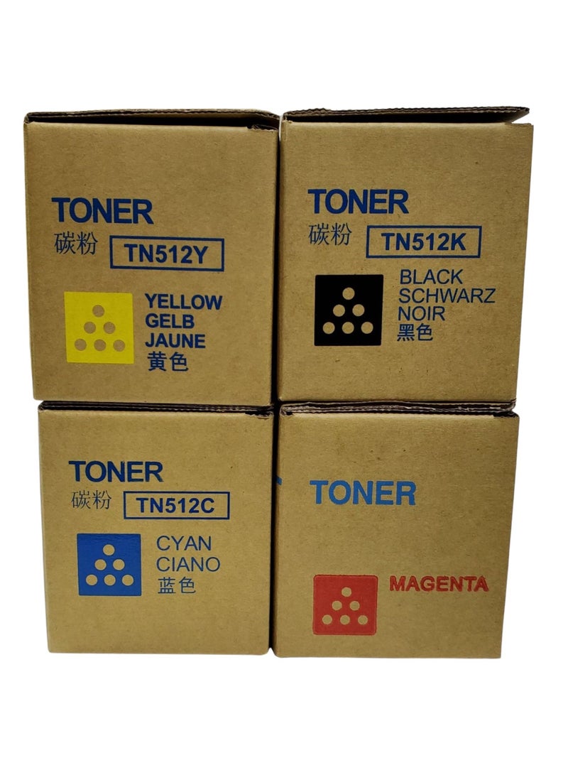 Z-Black Compatible Toner Cartridge for Konica Minolta BIZHUB C454 C554 ( All 4 Pieces Complete Set ) - Image 2
