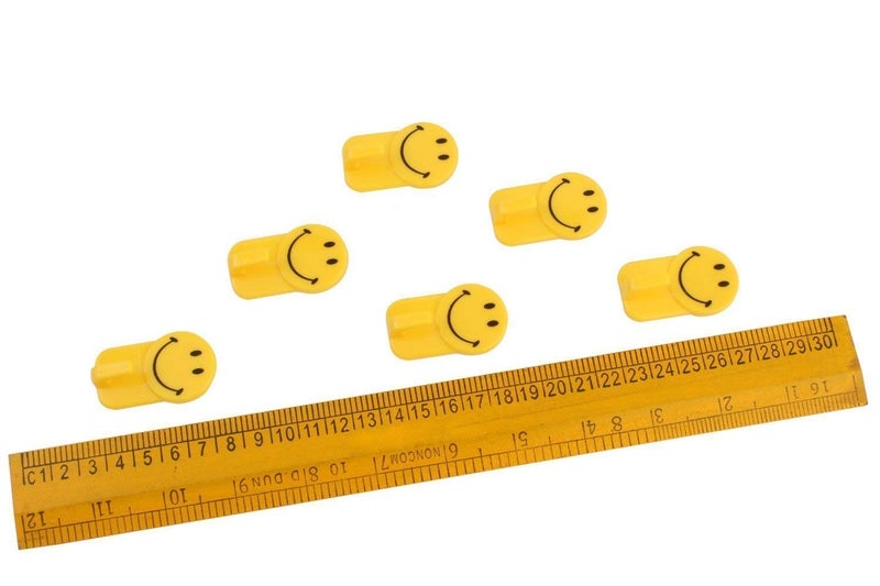ADICTUM ADICTUM Smiley Hook for Wall Hanging Coat Belt Scarf Cloth Key and Any Other Small Item 1 pic  - Image 2