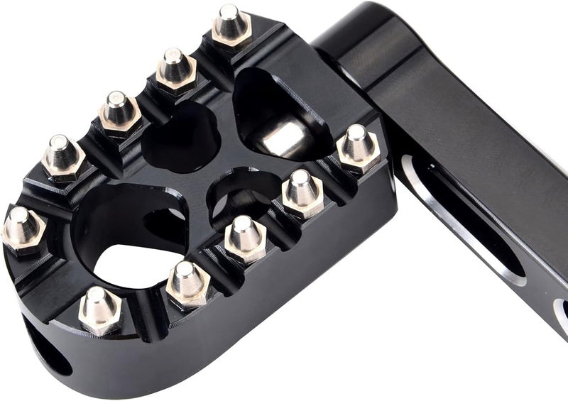 Sresk MX Style Anti-Skid Gear Knurled Shifter Peg for Harley Bikes - Black V1 - Image 1