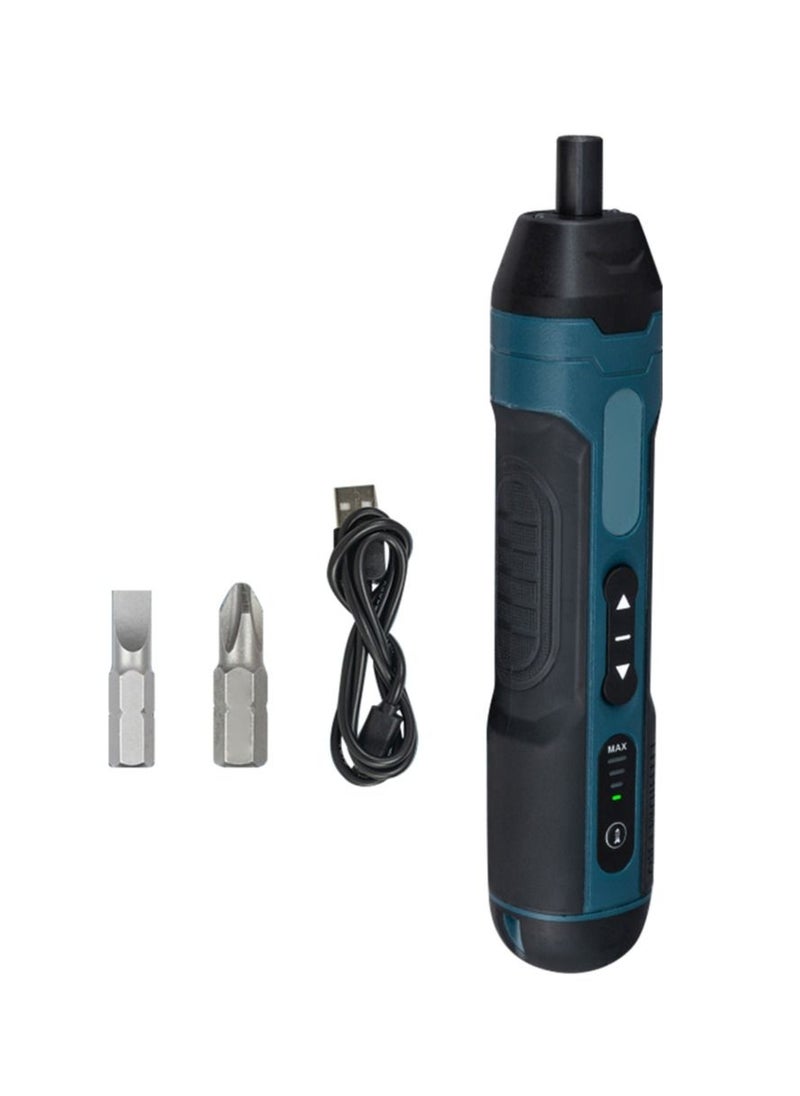 Generic Cordless Electric Screwdriver Rechargeable 1300mAh Lithium Battery Mini Drill Power Tool Set Home Maintenance Repair (3.6V)  - Image 1