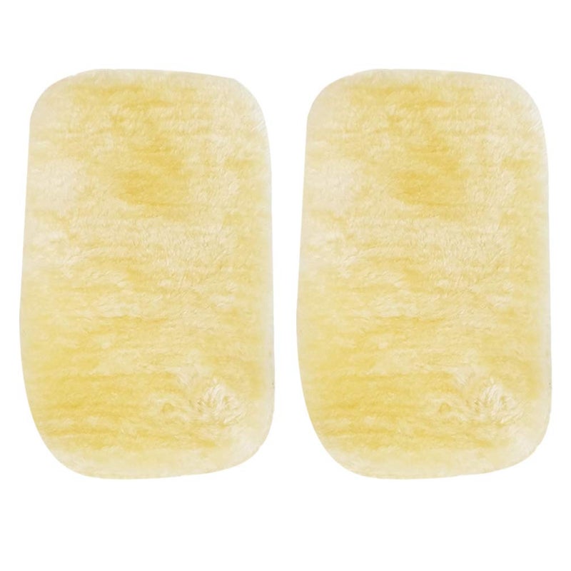Shoe Polish Brush Kit 2 Pieces Polishing Cloths For Home Random Color - Image 2