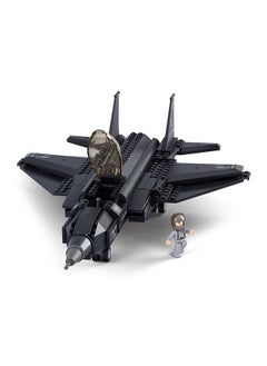 Sluban Military Blocks Army Bricks Toy - F-35 Lighting Ii Fighter Jet, 252 Pieces  - Image 1