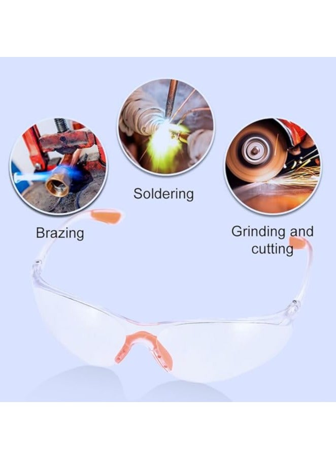 Oasisgalore Safety Goggle Glasses Clear Work Safety Glasses，Protective Glasses for Glasses Wearers  - Image 4