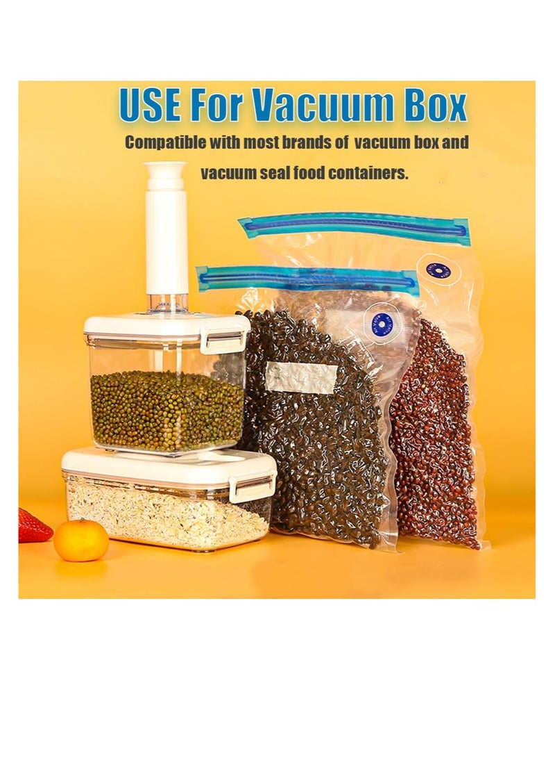 Generic Vacuum Sealer Machine, Handheld Vacuum Pump, Hand Pump for Sous Vide Bags, for Vacuum Food, Furits Storage and Preservation  - Image 3