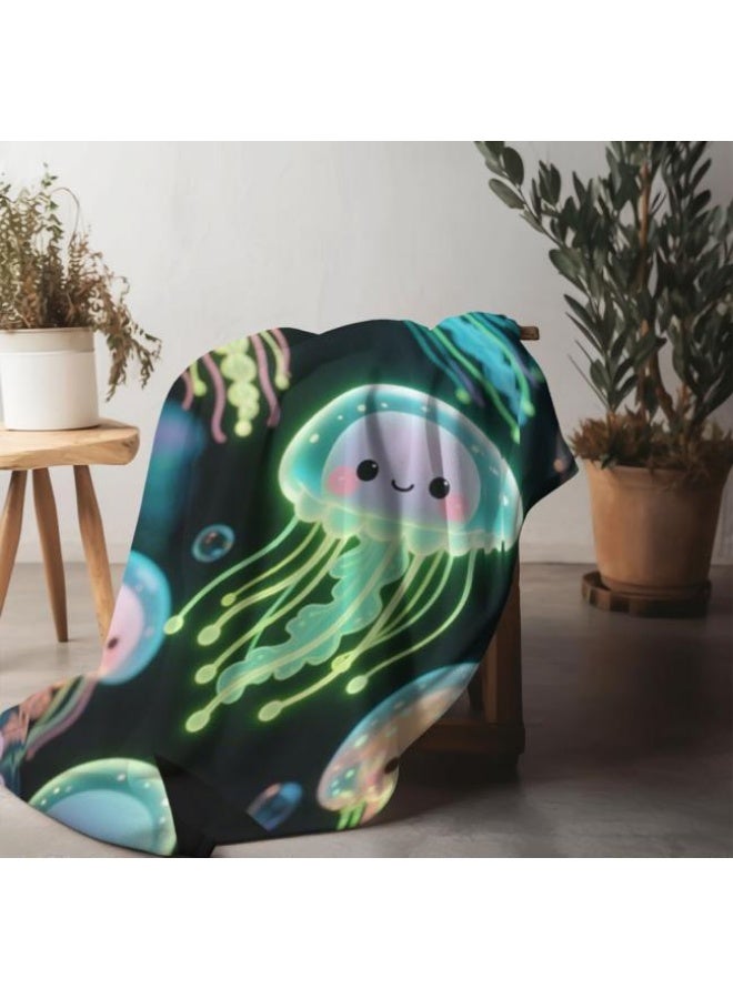 عام بطانية رقيقة من الفانيلا الكرتونية للأطفال أو الطلاب (دافئة ومريحة ومناسبة للنوم والألعاب) 100 سم * 150 سم - 1005 - Image 5