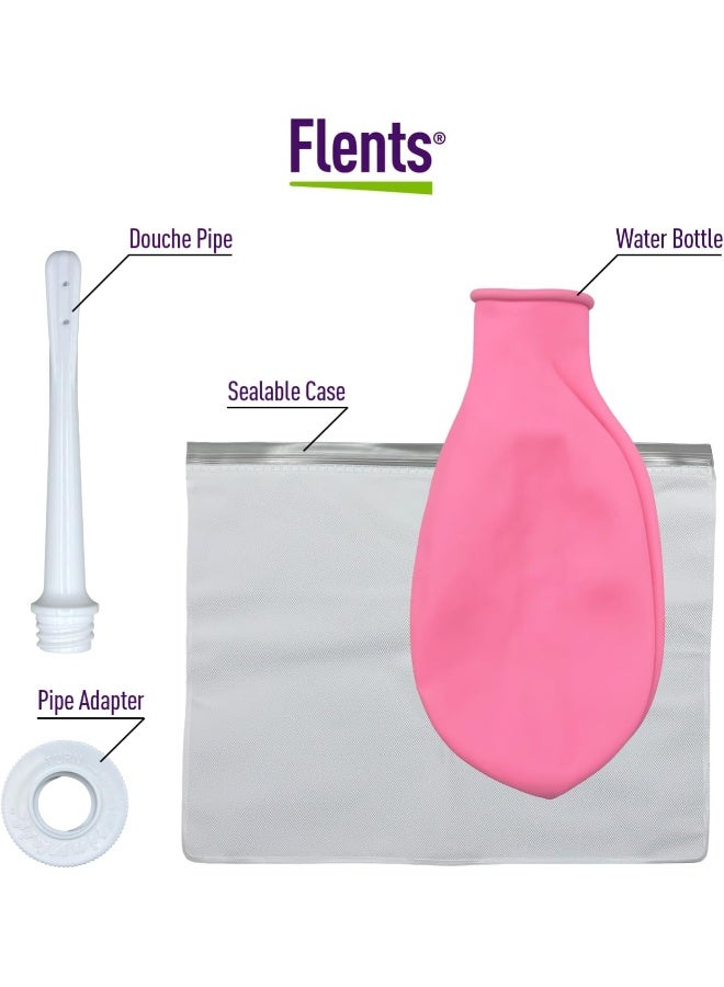 Flents Reusable Douche Kit, Compact & Portable Feminine Hygiene System, 16 fl oz Cleansing Bottle, BPA-Free, Easy-to-Use, Travel-Friendly, Personal Care and Wellness Solution - Image 5