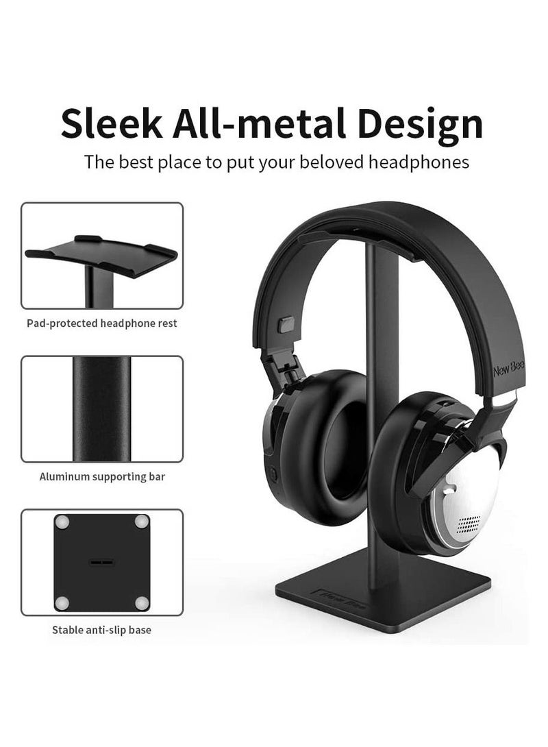 New Bee Headphone Stand Holder Black - Image 3