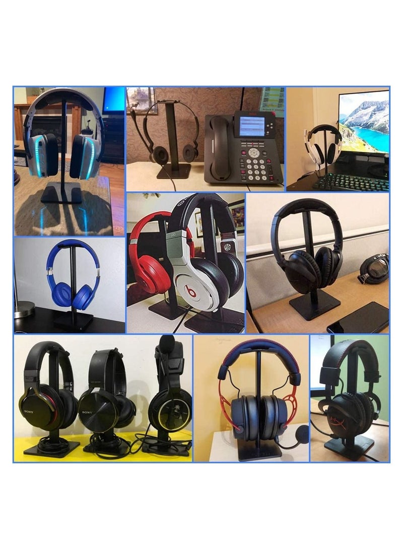 New Bee Headphone Stand Holder Black - Image 5