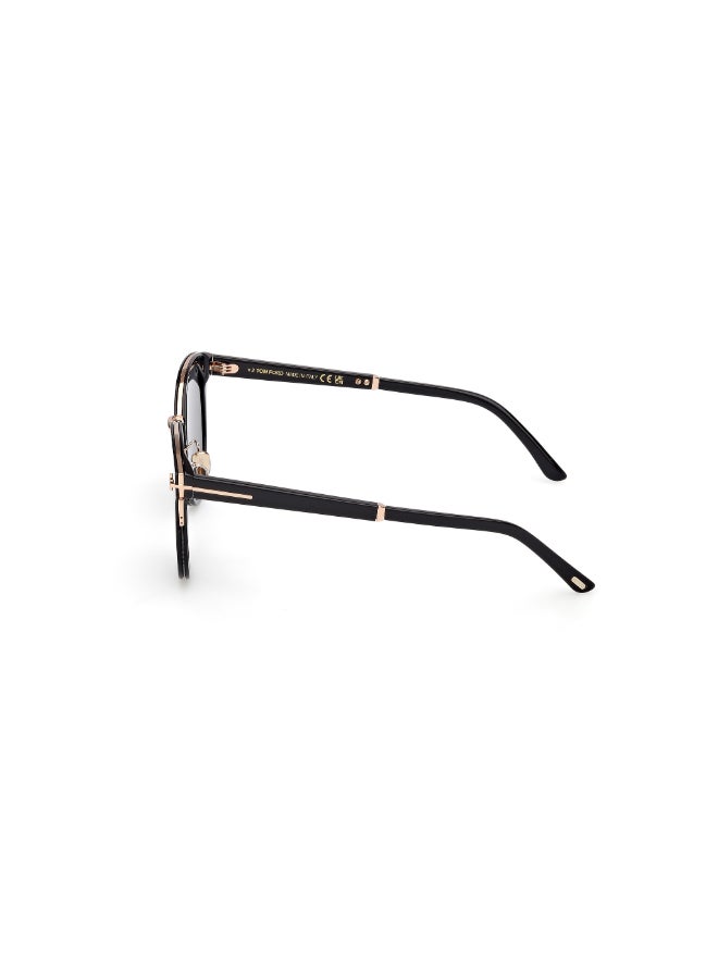 TOM FORD FULL RIM UV PROTECTION TOMFORD ACETATE SUNGLASSES FT1246-K57A54 - Image 2