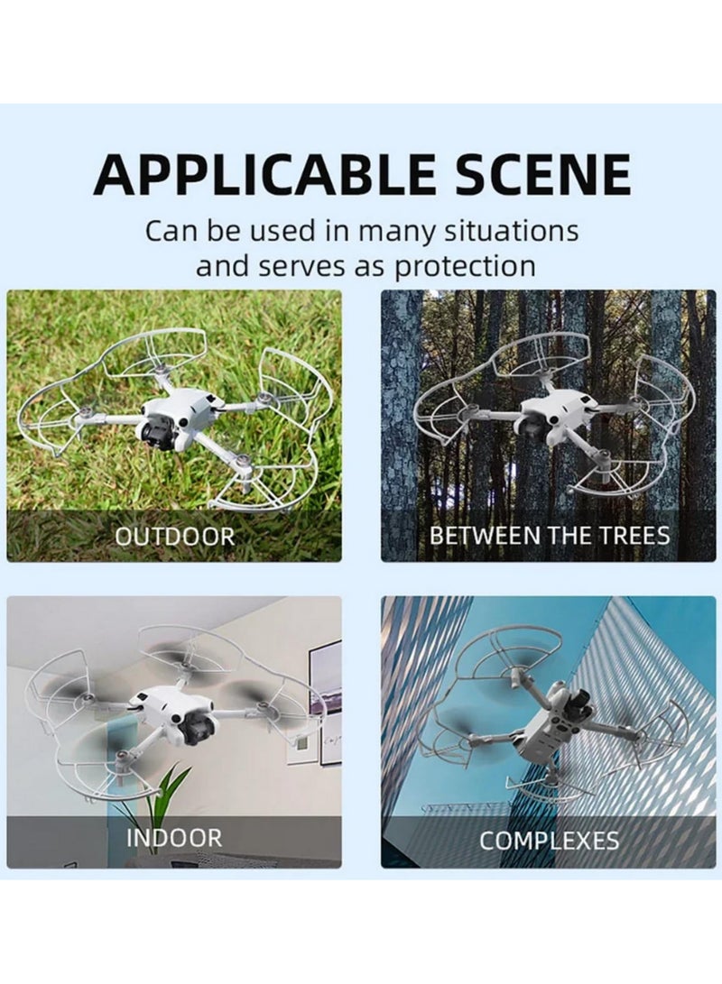 Propeller Protector Quick Release Drone Wings Cover Anti Collision Guard for DJI Mini 4 Pro Accessories High Toughness Material Impact Resistance Design Easy Install Flight Safety  - Image 5