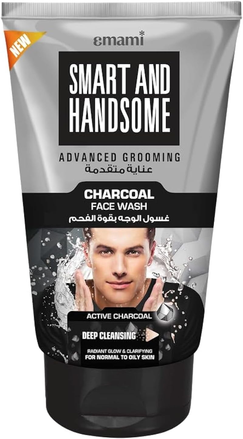 Emami Smart & Handsome Charcoal Face Wash - 100gm
