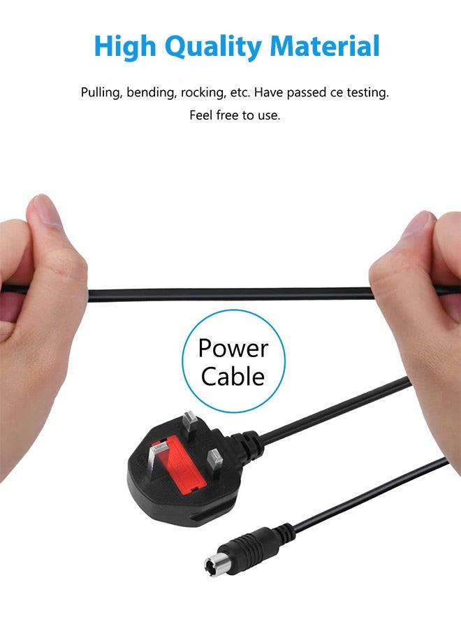 إس كولور مُטען بطارية سكوتر كهربائي 42V 2A بفتحة UK | مُلاءم لxiaomi m365/pro 2 | شاحن بطارية عالمي لـNinebot Pure Air Pro 2 | سكوتر مُتوازن ذو عجلتين | لوح مُتزلج | دراجة كهربائية - Image 4