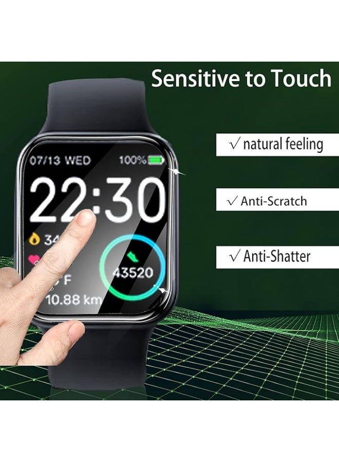 Screen Protector For Huawei Watch Fit 3, 3 Pieces 3D Full Coverage Anti-Scratch Bubble-Free Transparent Flexible Protective Film - Image 2
