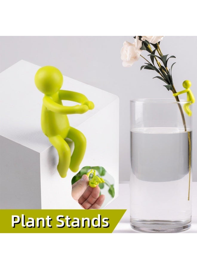 Plant Propagation Station with Cutting Holder Figure, Plant Support for Indoor Plants Stems, 6 Pack 3 Colors - Image 4