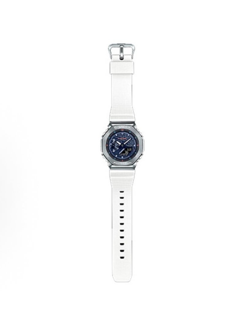 CASIO shockproof waterproof Shi Ying movement resin strap Japan and South Korea men's watch blue dial. - Image 2