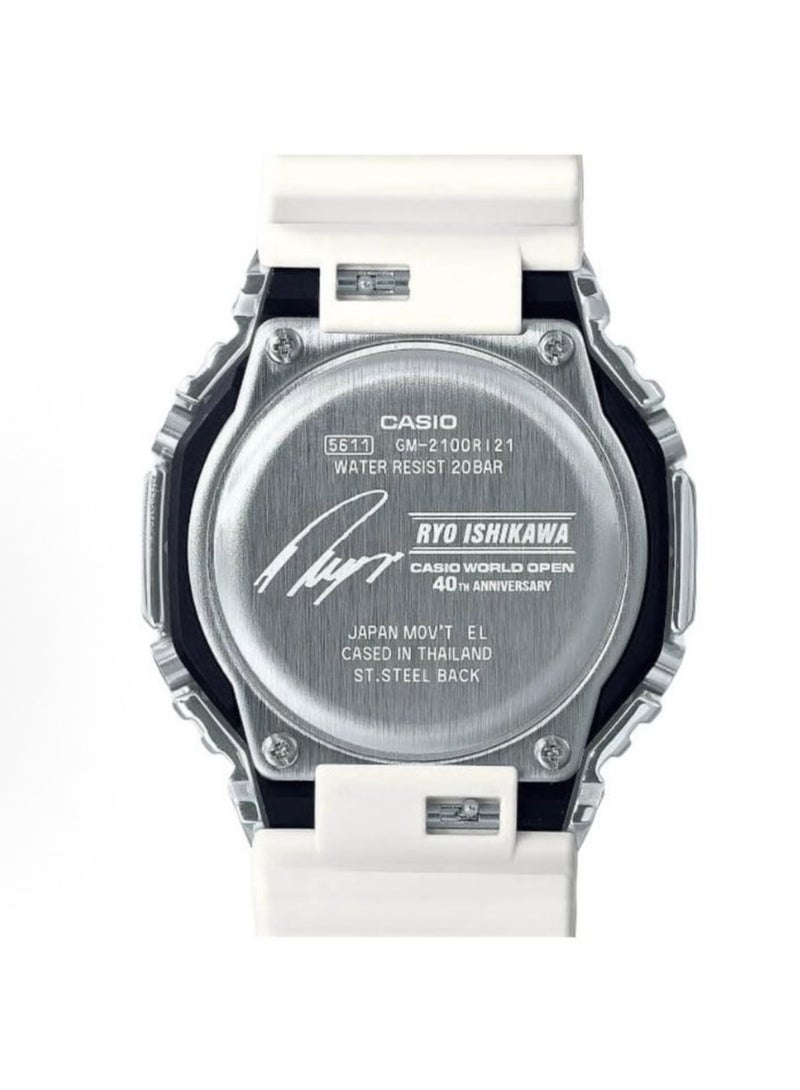 CASIO shockproof waterproof Shi Ying movement resin strap Japan and South Korea men's watch blue dial. - Image 3