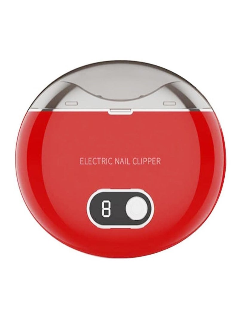 فيند ماكينة قص الأظافر الكهربائية من فيند مع دوران 360 درجة وشاشة LED للأطفال والكبار - Image 1