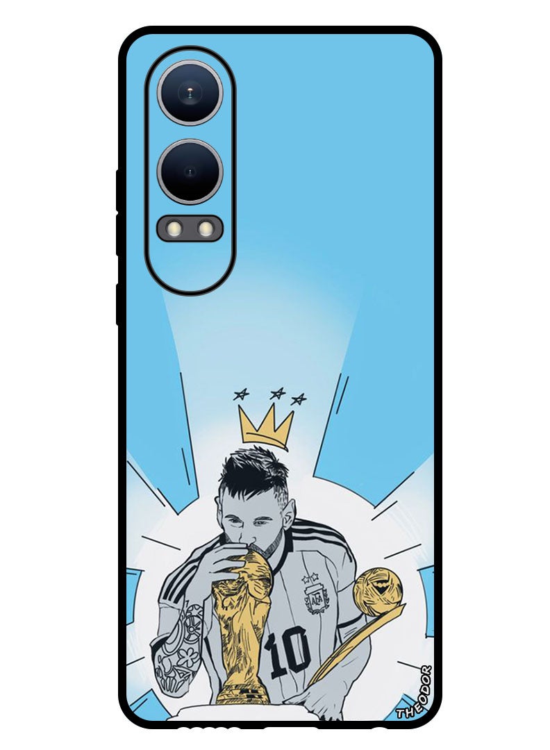 Theodor Protective Case Anti Scratch Shock Proof Bumper Cover For Oppo K12x (China) Messi Kiss WC - Image 1