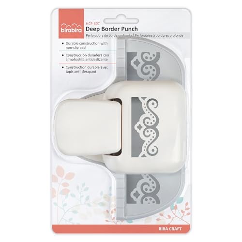 BiraBira Bira Craft Deep Edger Border Craft Punch for Scrapbooking(Dots and Flourish) - Image 3