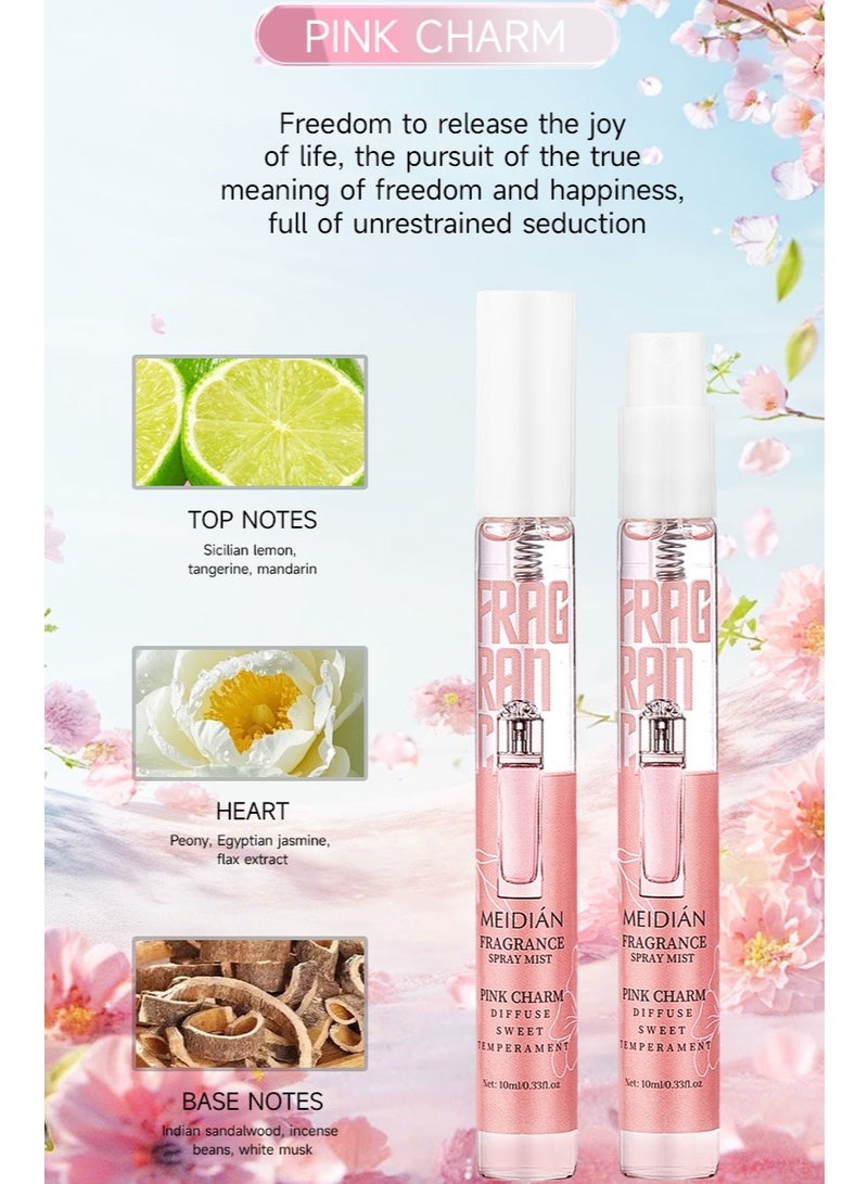 Meidián Portable Fragrance Spray Gift Set 10ml*5 | 5 Unique Scents, Long-lasting Fragrance, Portable, Alcohol-free,Can be used As a Personal Fragrance or Room Diffuser. - Image 4