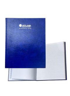 ATLAS A5 Size Manuscript Lined Register Book 192 Pages  - Image 1