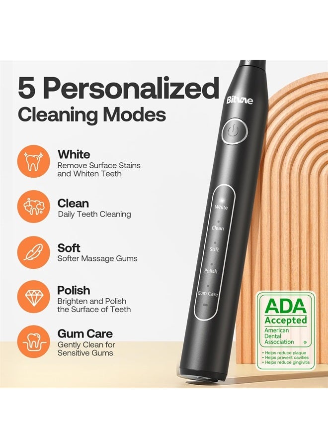 Bitvae Water Dental Flosser Teeth Picks - Cordless Water Flosser for Teeth - 5 Modes Sonic Electric Toothbrush,Upgraded Water Dental flosser Pick - Image 4