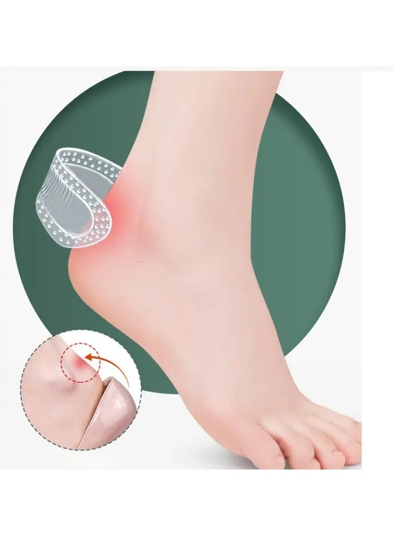 Goolsky Painease, ComfortPlus Gel Heel Cushions - 1 Pair Soft Shoe Inserts for Pain Relief & Tighter Fit, - Image 3