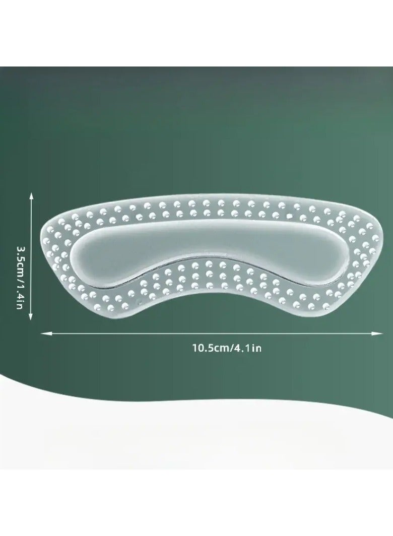 Goolsky Painease, ComfortPlus Gel Heel Cushions - 1 Pair Soft Shoe Inserts for Pain Relief & Tighter Fit, - Image 2