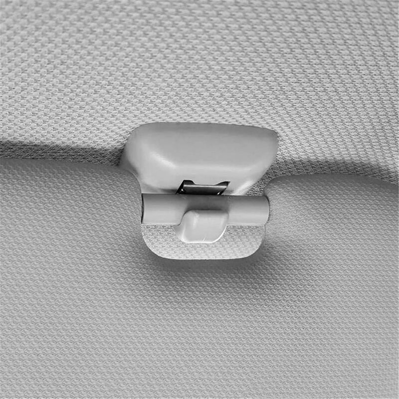 Wivplex 2Pcs Car Sun Visor Clip Bracket - Gray - Image 4