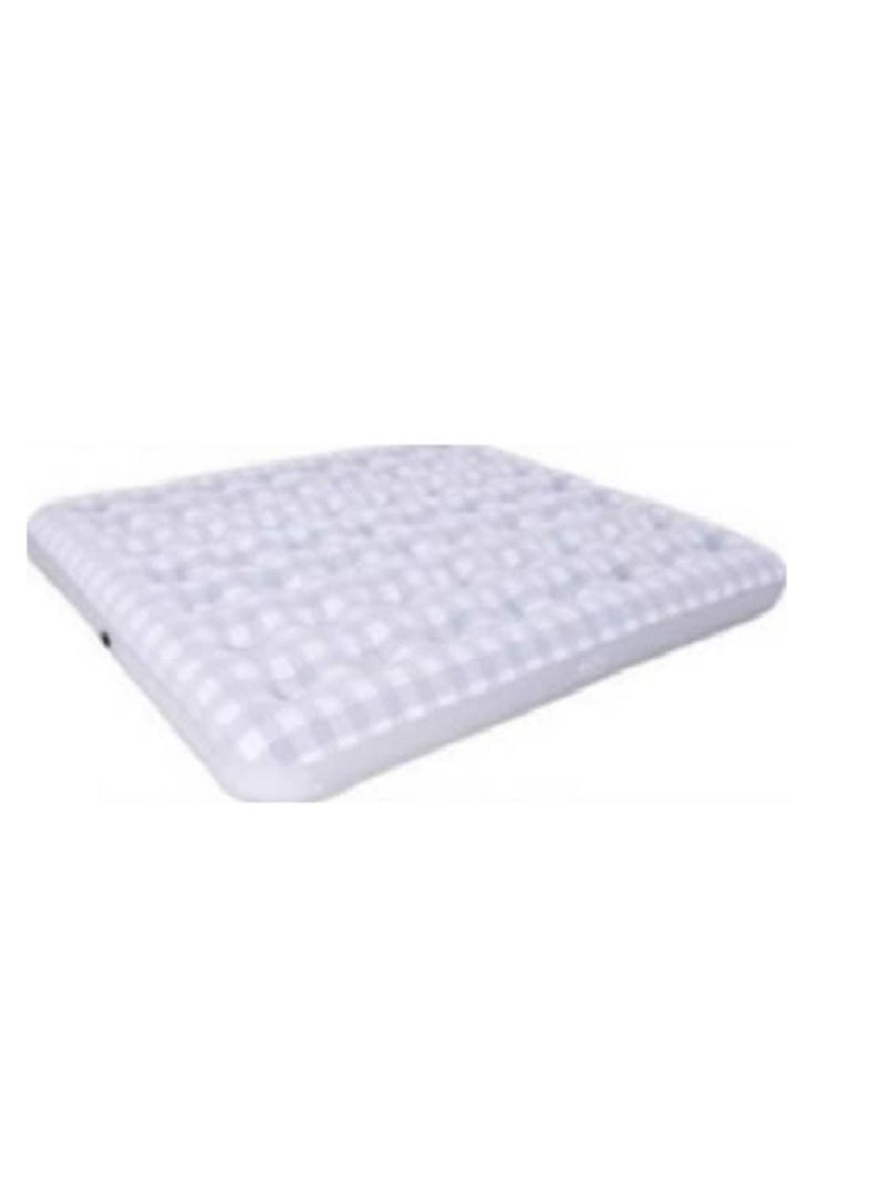 FULL JOY High Quality Mattress King Size Blow Up Camping Flocked Air Bed  203cm*183cm*22cm  - Image 1