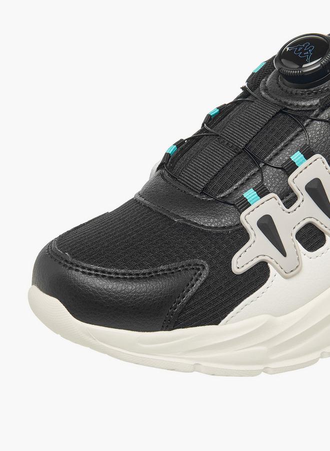 Kappa Boys Logo Print Rotating Buckle Sports Shoes - Image 4