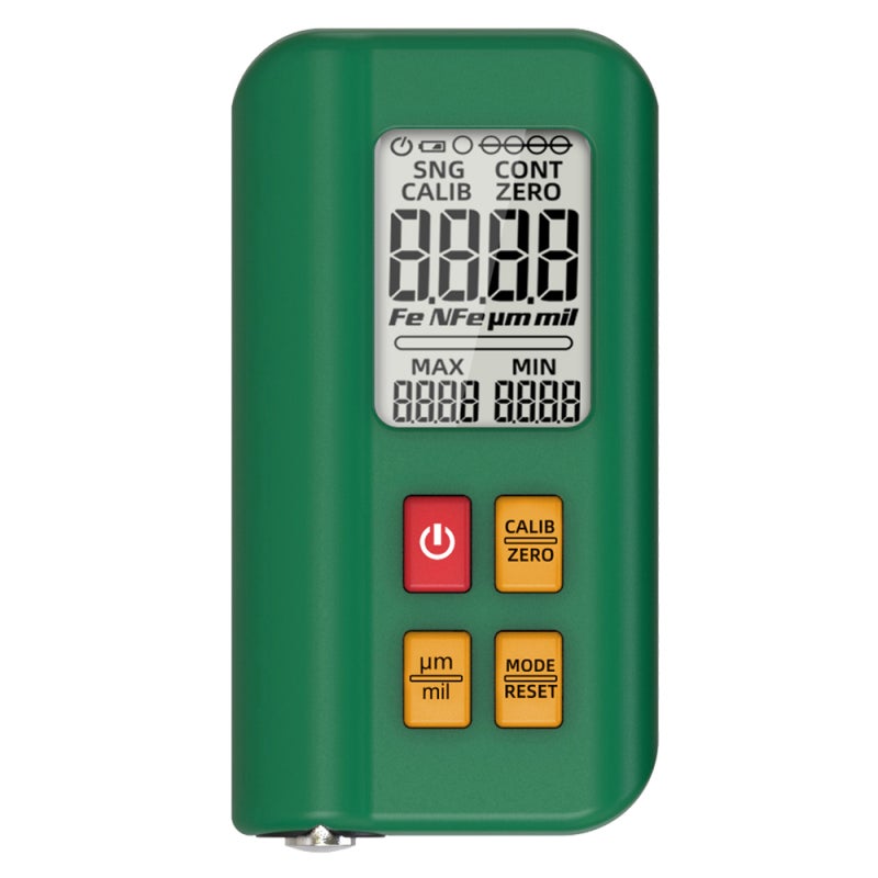 Paint Thickness Meter: High Sensitivity Probe Digital LCD Display - Non-Destructive Testing Gauge for Automotive & Metal Coating Measurement - Image 5