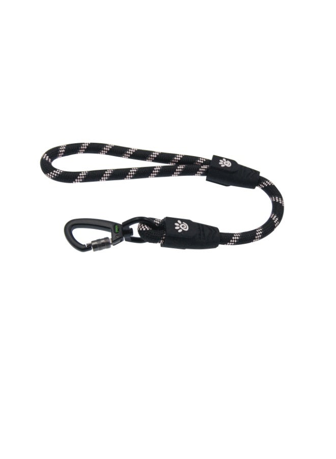 DOCO Reflective Traffic Rope Leash - Click & Lock Snap - 20 inch (Large)-DCROPE5020[Color - Purple]