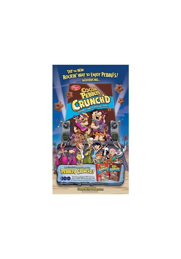 Cocoa Pebbles Cereal, Chocolatey Kids Crunch, Gluten Free Sweetened Rice Crunch, 19.5 oz Family Size Box - Image 5