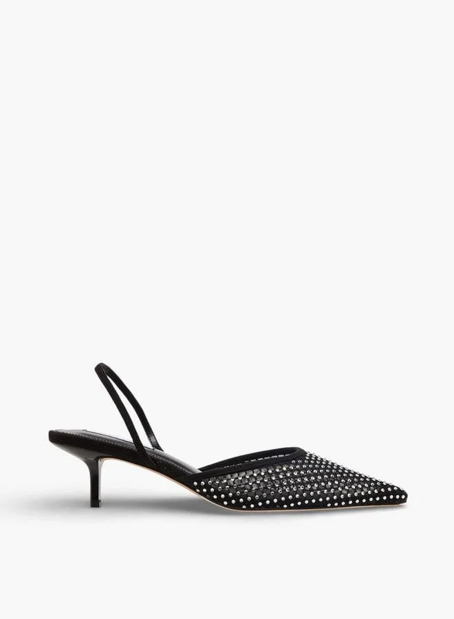 ELLE Elle Women Kitten Heel Slingback Shoes