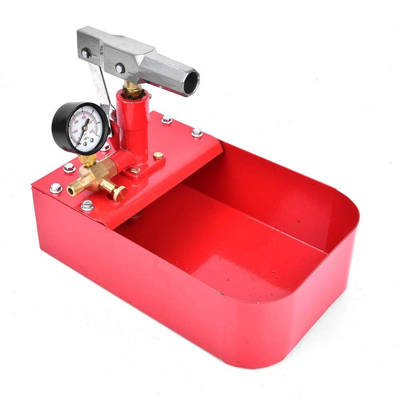 Jectse Pressure Test Pump,1000PSI / 7MPa Hydrostatic Hand Test Pump,Pressure Gauge,for Vessels, Pipes, valves, Rubber Fittings - Image 3