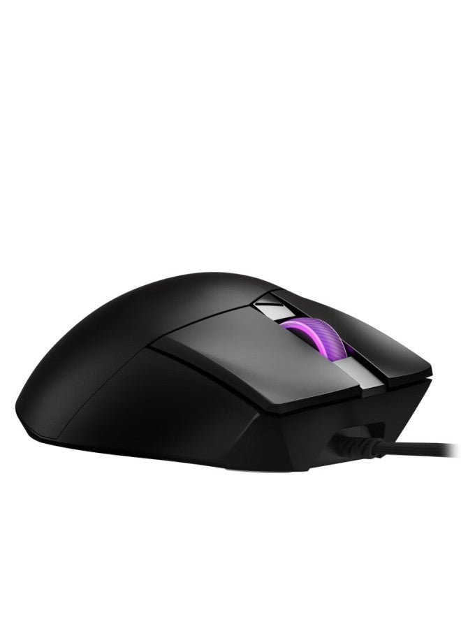 Rog Strix Impact Iii Standard Edition Wired Gaming Mouse Rgb Lighting Lightweight Ergonomic Pubg/valorant/apex Legends Esports Mouse Black - Image 1