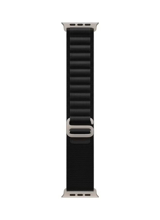 vesus - Alpine Loop Compatible With Apple Watch Band 38mm Nylon Wristband Black - Image 1