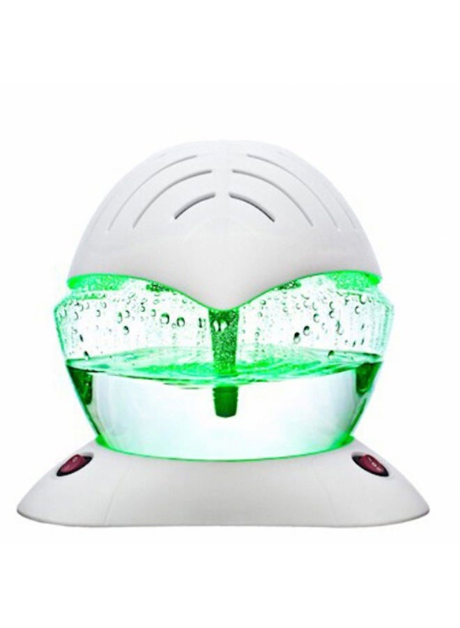 EcoGecko منظف هواء، مرطب، منشط مع 12 LED 7 ألوان - مع زيت اللافندر المضمن - Image 1