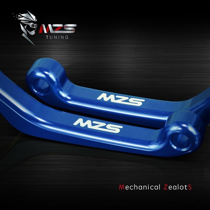 MZS CNC Blue Pivot Levers for YZ125 YZ250 YZ250F YZ426F YZ450F (2001-2007) - Image 3