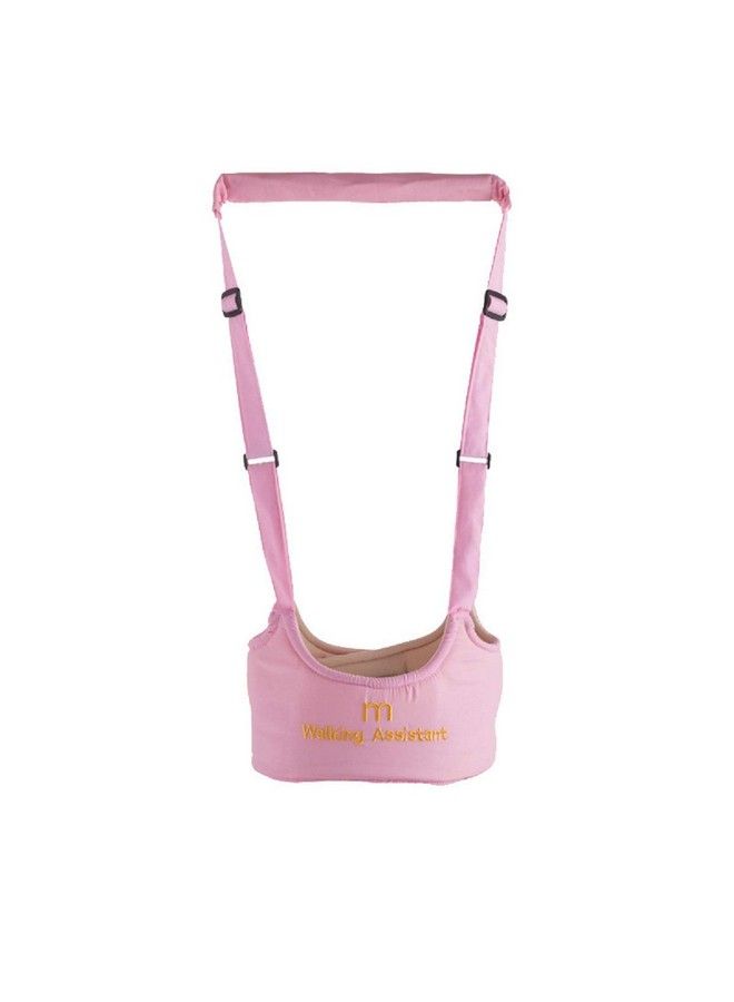 Syga Handheld Baby Walker With Harness Adjustable Walking Assistant Helper For Infant Child (Age 6 Months To 24 Months)Stand Up And Learn Walking Pink - Image 1