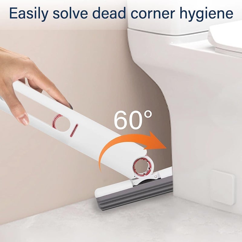 Glowick Self Squeezing Dry Lazy Hands Free Wet Portable Sponge Absorbent Mop Kitchen Bathroom Car for Wash and Cleaning Use Mop 1PCs - Image 5