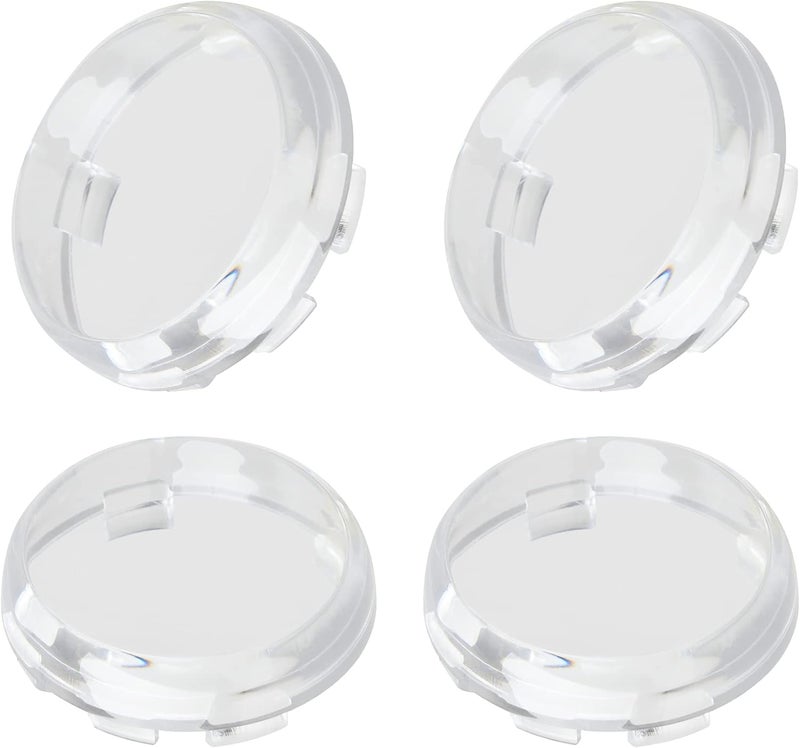 QUASCO Clear Turn Signal Lens Cover for Harley - Image 1