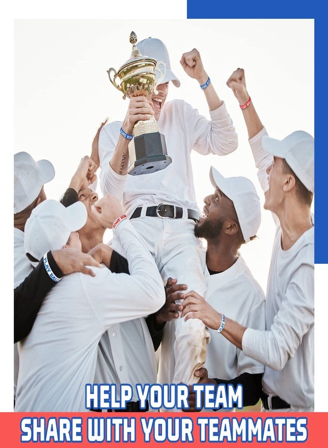 LEIFIDE 148 Pcs Baseball Party Favors Baseball Team Gifts Include Drawstring Bag, Silicone Wristbands, Keychain, Braided Rope Necklaces and Stickers Birthday Gifts for Baseball Players Lover - Image 5