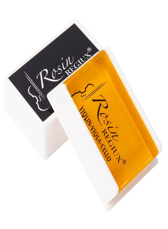 REGIUX Natural Low Dust Rosin 2-Pack for Violin, Viola and Cello with Protective Case - Image 4