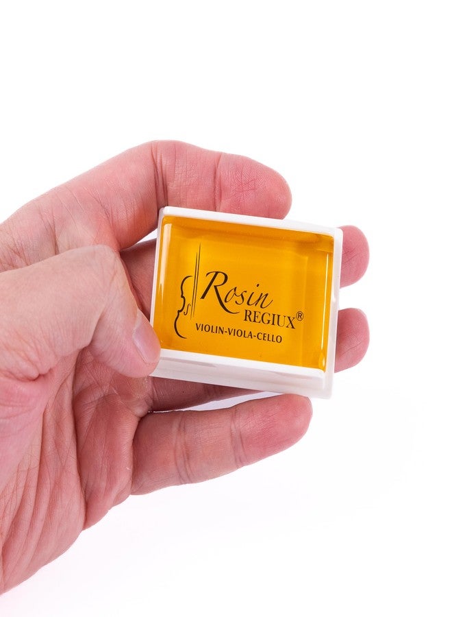 REGIUX Natural Low Dust Rosin 2-Pack for Violin, Viola and Cello with Protective Case - Image 5