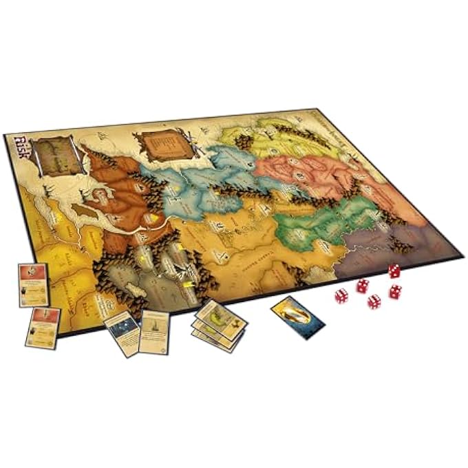 Winning Moves Lord of the Rings Board Game  25 Players Ages 10 and Up - Image 5