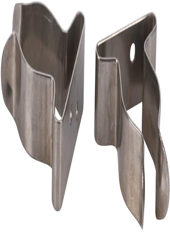 Amarine Made 4 Pack of Stainless Steel Boat Hook Spring Clamp Holder Bracket Clip, Marine Spring Clip (9824S: I.d. 1" to 1-3/4") - Image 5