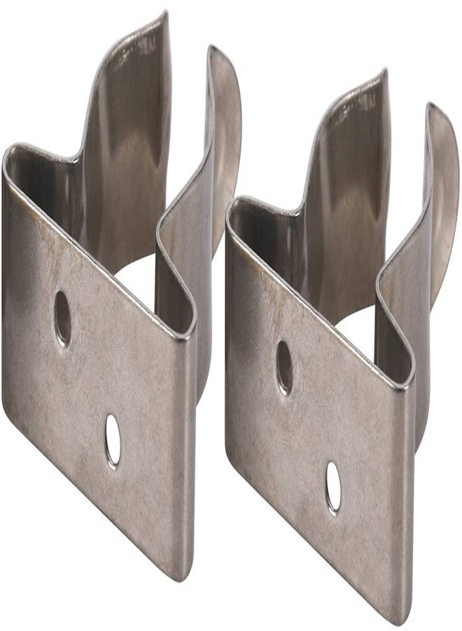 Amarine Made 4 Pack of Stainless Steel Boat Hook Spring Clamp Holder Bracket Clip, Marine Spring Clip (9824S: I.d. 1" to 1-3/4") - Image 4