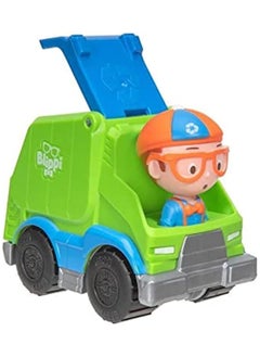 Blippi Mini Vehicle Garbage Truck Multicolor for Kids  - Image 1